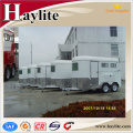 China 2 horse trailer with living quarters